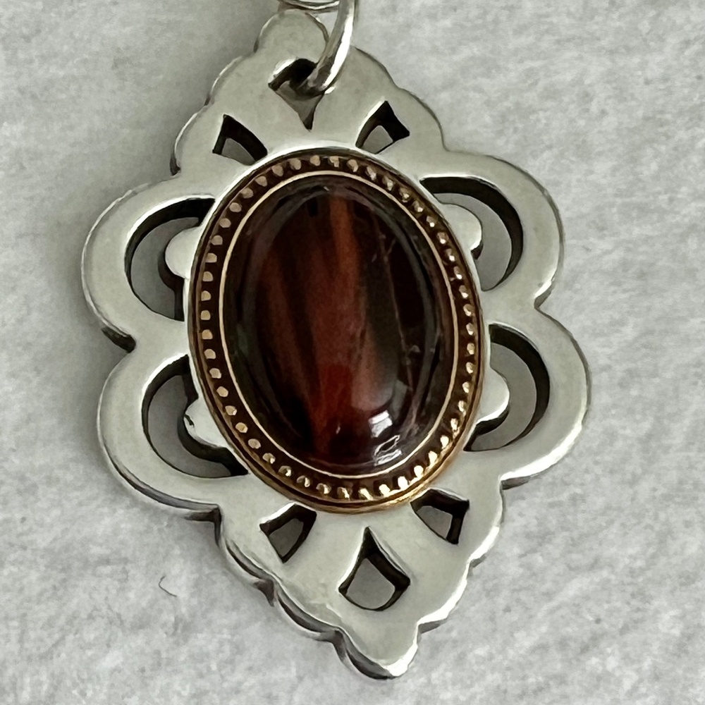 Brighton Geneva Tiger's Eye Necklace